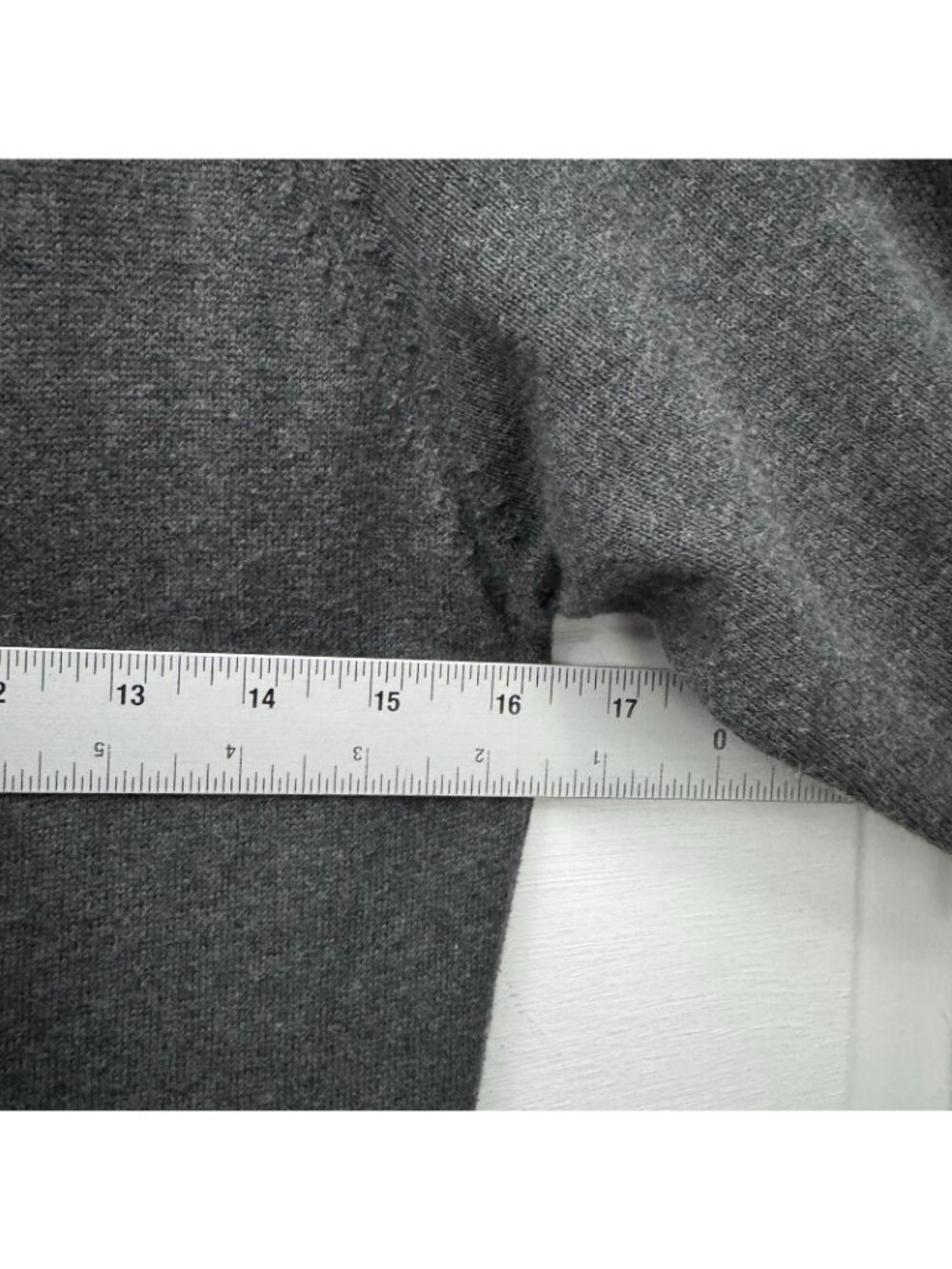 prAna Yarrah Sweater Dress M Gray 100% Organic Cotton Knit Keyhole - Picture 9 of 14